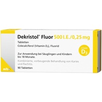 Mibe Dekristol Fluor 500 I.E./0,25 mg Tabletten