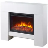 Essentials Smart Home Solutions Elektrokamin weiß Desgin 2000 Watt 84 x 100 cm