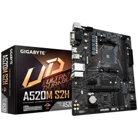 Gigabyte A520M S2H Micro ATX Mainboard Sockel AM4