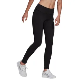 Adidas Essentials Logo High Waist Leggings Black / White 2XS