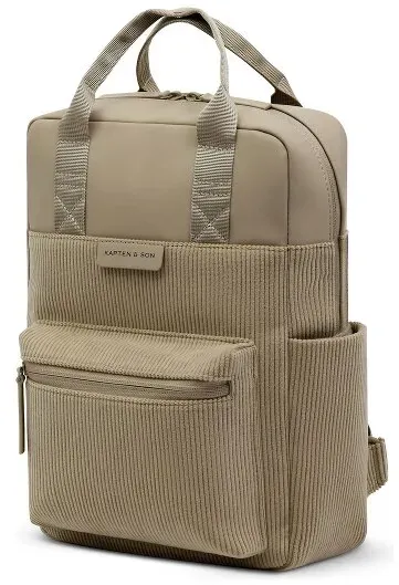 Kapten & Son Bergen Small Cord Daypack 33.5 cm Laptopfach  braun