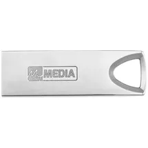 MyMedia USB 3.2 Gen 1 Drive USB-Stick 64GB Typ-A My Alu Silber 69277 USB-A (USB 3.2 Gen 1)