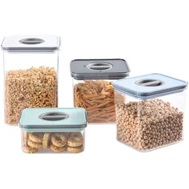 Homeware Frischhaltedose blau 0,73 l 4-teiliges Set