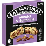 Eat Natural Riegel und Sultanine mit Erdnüssen und Aprikosen - Glutenfreier Snack - optimal für unterwegs - 3x40 Gr