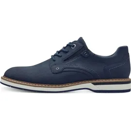 S.Oliver Herren Schnürschuhe Freizeit Elegant, Blau 44 EU - 44 EU