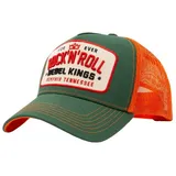 King Kerosin Forever Rock'n'Roll Trucker Cap grün onesize