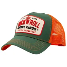 King Kerosin Forever Rock'n'Roll Trucker Cap grün onesize
