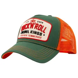 King Kerosin Forever Rock'n'Roll Trucker Cap grün onesize
