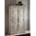 Massivmoebel24 Schrank Mango/Akazie 105x50x180 weiß