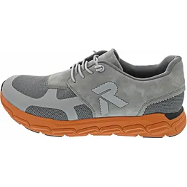 Rieker Preston Herren Weite E Grau/Orange 44
