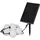 Sygonix Solar-Lichterkette 2,4 W 10 m Weiß Schwarz