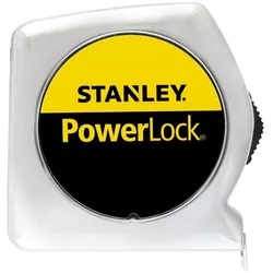 Stanley PowerLock - Maßband - 10 m - Klingenbreite: 25 mm - Kunststoff, Mylar -
