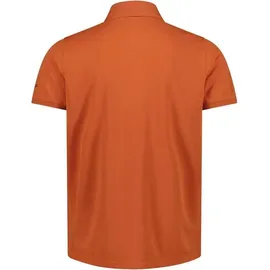 CMP Polo Herren Poloshirt, Orange - 58