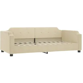vidaXL Tagesbett 100 x 200 cm Creme