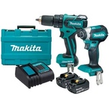 Makita DLX2402ST Schnurloses Combo-Set