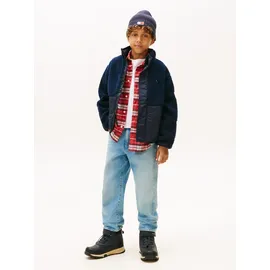 Tommy Hilfiger TEDDY QUILTED BOMBER Blau 164