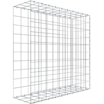 Gabiona C-Ring-Gabione-Anbaukorb Typ 2 100 x 100 x 30 cm Maschenw 10 x 10 cm