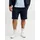Jack & Jones PlusSize Sweatshorts "JPSTGORDON BRADLEY SWEAT SHORTS MI PLS", Herren, Gr. 46 (6XL), N-Gr, schwarz (navy blazer), angeraute Sweatware, Obermaterial: 65% Polyester, 35% Baumwolle, JACK & JONES PLUSSIZE, unifarben, regular fit ca.