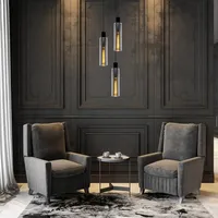 LUCIDE ORLANDO Pendelleuchte 3-flammig, E27, 74404/13/65,