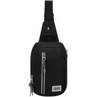 American Tourister Brightup Sling Bag Zip Black