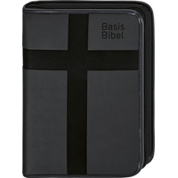 Deutsche Bibelgesellschaft Basisbibel. Die Kompakte. Hülle mit Reißverschluss. Schwarz