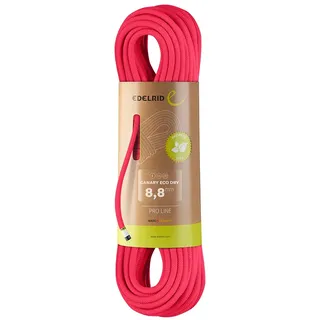 Edelrid Canary Eco Dry 8.8 Mm Seil - Pink - 80 m