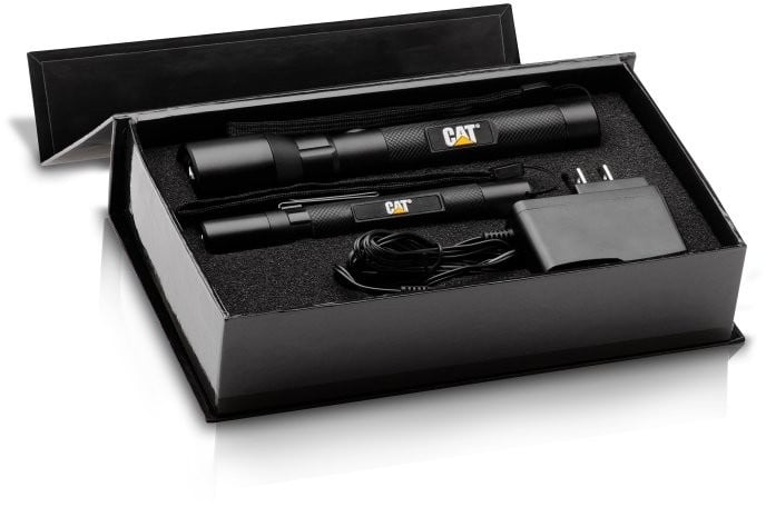 CAT CT12357P LED Taschenlampen 2er Set in schöner Geschenkbox