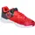 Kempa Unisex Kinder Wing 2.0 Junior Handballschuhe, Sportschuhe, Turnschuhe, Schwarz Rot,