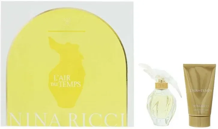 Nina Ricci L'air Du Temps 2 Piece Gift Set: EDT 50ml - Body Lotion 75m For Women