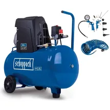 SCHEPPACH Kompressor HC63 Scheppach 10bar 1500W 50L Kessel Ansaugleistung 173 L/min | ölgeschmiert