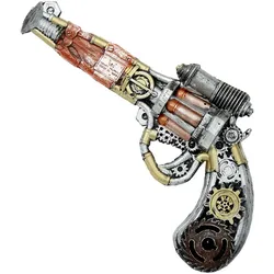 Futuristischer Steampunk Revolver