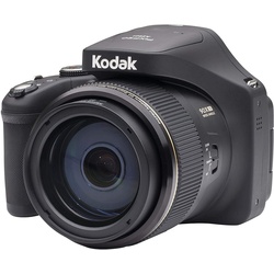 Kodak AZ901 SW Digitalkamera, 20MP, 90-fach Zoom, WiFi, Bridge-Kamera (20 MP, 90x opt. Zoom) schwarz