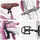 vidaXL Kinderfahrrad 18 Zoll Farbe Hellrosa