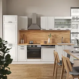 Vicco Küchenzeile R-Line 300 cm Weiß