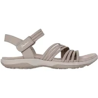 SKECHERS Reggae Slim Coffee Run Damen Sandalen - Beige