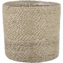 Mica decorations Korb Atlantic Ø 20 x 20 cm creme