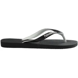 HAVAIANAS Top Mix Flip Flops,Schwarz (Black/Black),37/38 EU