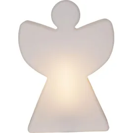 star trading deutschland gmbh Deko-Engel 'Angel', weiß, 40x55 cm, für E27
