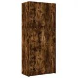 vidaXL Highboard Räuchereiche 80x42,5x185 cm Holzwerkstoff