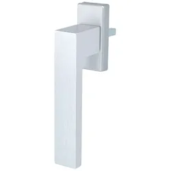 MS Beschläge Design Fenstergiff Rasterolive Fensterbeschlag 7x35mm Vierkant Silber eloxiert F1