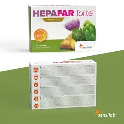 Sensilab Hepafar forte Premium Kapseln 30 St