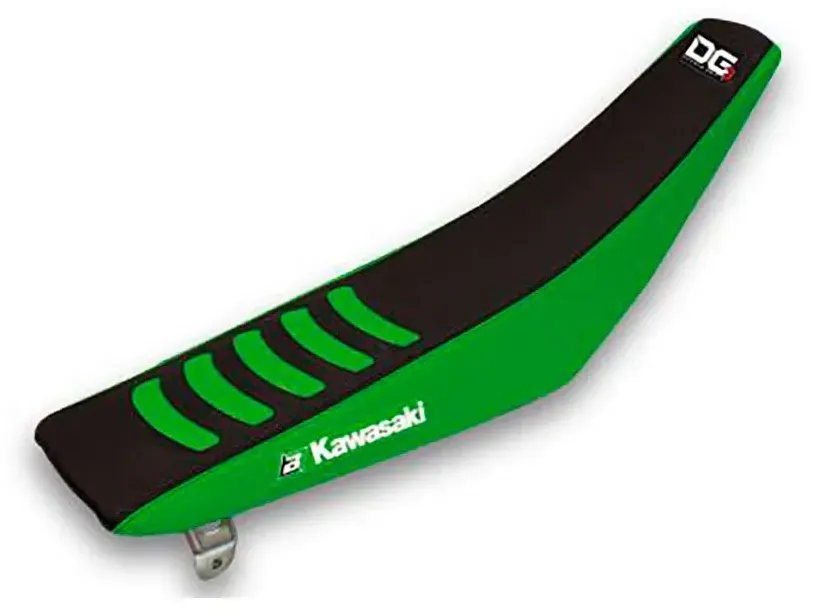 Blackbird Racing Double Grip 3 Kawasaki Kx 1425h Sitzbezug - Black / Green - One Size
