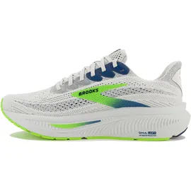 Brooks Ghost 17 Herren Oyster/Beacon Blue/Gecko 45