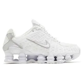 Nike Shox TL White/Metallic Silver/Max Orange/White 40