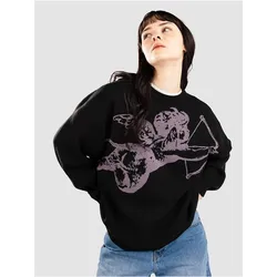 Worship Supplies Cherub Box Fit Crew Knit Strickpullover black Gr. 12