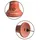 King Cock Elite King Cock“ „8“ Vibrating Silicone Dual Density Cock, Tan, 8 Zoll
