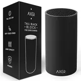 Universal Messerblock ohne Messer Schwarz - Große Unbestückte Messerblöcke fü...