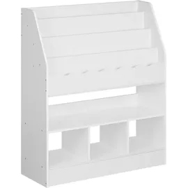 Woltu Kinderregal 83 x 100 x 30 cm MDF weiß