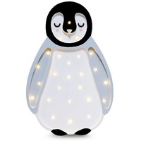 Little Lights Lampe Baby Pinguin, hellgrau | Little Lights