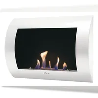 PURLINE Klassischer Bio-Ethanol-Kamin aus Edelstahl 1500W